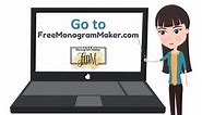 Circle Monogram Font (Free) | Create Online with Free Monogram Maker