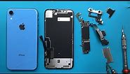 iPhone XR body replacement | iPhone XR disassembly & teardown replacement or housing restoration