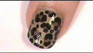 Cheetah Print Nail Art Tutorial