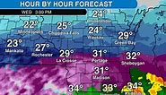 Tracking Wisconsin's next winter storm. Here's the latest on timing, snowfall, and ice amounts