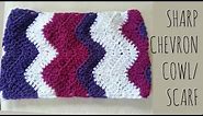Sharp Chevron | Crochet Pattern | Scarf Tutorial