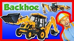 Backhoe Excavator for Kids - Explore A Backhoe