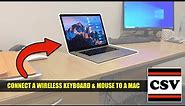 How to CONNECT a Wireless Keyboard & Mouse to a MacBook Pro | New