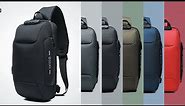 Multifunction Crossbody Bag for Men Anti-theft Shoulder Messenger Bags Male Waterproof.