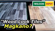 WOOD LOOK TILES 60x60cm Latest Prices Philippines Floor Tiles Wilcon Depot Demo Review