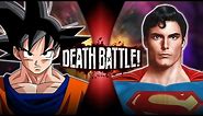 Goku VS Superman 1 (2013) The Original Classic | DEATH BATTLE!