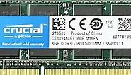 Crucial RAM 8GB DDR3 1600 MHz CL11 Laptop Memory CT102464BF160B