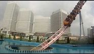 Diving Coaster Vanish Roller Coaster Off Ride Shots Yokohama Cosmoworld Japan