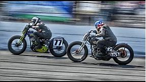 Billy Lane Harley-Davidson WR Crash Daytona Bike Week Sons of Speed Vintage Motorcycle Racing Prep