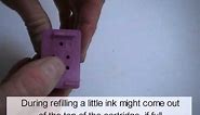 HP Color Inkjet Cartridges: Refill Instructions