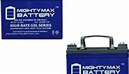 Mighty Max Battery 12v 35ah Gel Replacement for Universal Battery 45976 ub12350-2 Pack