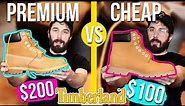 Premium Timbs VS Basic Timberland Boots (CUT IN HALF)