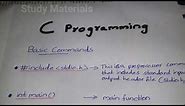 Basics of c programming | Tutorial for all beginners of c programming | Lecture for c programming