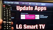 LG Smart TV: How to Update Apps to Latest Software Verison