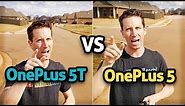 OnePlus 5T vs 5 CAMERA Test Comparison! (4K)