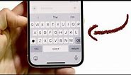 How To Make iPhone Keyboard Larger! (2023)