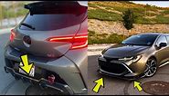 HOW TO INSTALL REAR DIFFUSER AND FRONT LIP I TOYOTA COROLLA HATCHBACK 2019 2020 2021 2022