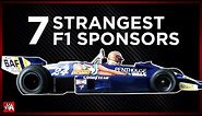 The 7 Strangest F1 Sponsors