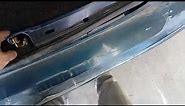 1998-2002 Toyota Corolla Rear Bumper Removal and Install - How To
