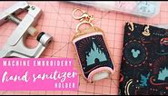 In The Hoop Hand Sanitizer Holder for Embroidery Machines