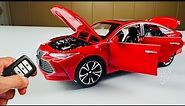 Unboxing of Toyota Avalon 1:24 Scale Luxury Sedan Miniature Diecast Model Car 🚗