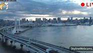【LIVE】 Live Cam Tokyo - Rainbow Bridge | SkylineWebcams