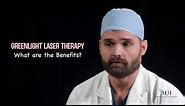 Green Light Laser Therapy, What are the Benefits - Dr Evan Fynes
