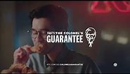 KFC Colonel's Guarantee - It's Finger Lickin' Good