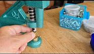HOW TO USE EYELET PUNCH TOOL links below