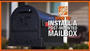 How to Install a Mailbox | The Home Depot