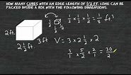 Volume - Cubes With Fractional Edge Lengths