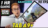 Samsung Tab A9 Plus 1 Hr Gaming Testing Heating And Battery Drain Test.