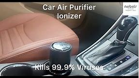 Nebelr Car Air Purifier Ionizer | 10 Million Negative Ions | #carairpurifier #airpurifier #ionizer