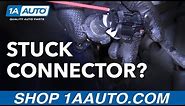 How to Fix a Stuck Bulb Connector