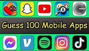 Guess 100 Mobile App Logos In 3 Seconds (Logo Quiz)