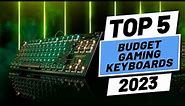 Top 5 BEST Budget Gaming Keyboards of (2023)