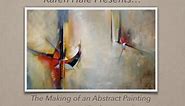 The Making of an Abstract Painting - A Bold Contemporary Painting Demo