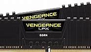 Corsair VENGEANCE LPX DDR4 RAM 32GB (2x16GB) 3600MHz CL18 Intel XMP 2.0 Computer Memory - Black (CMK32GX4M2D3600C18)