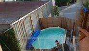 kit piscine octogonale semi enterree
