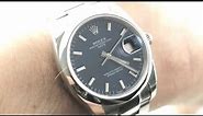 Rolex Oyster Perpetual Date (115200) Luxury Watch Review