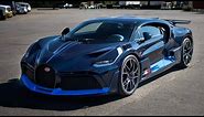 NEW!! Exposed Blue Carbon Bugatti Divo Delivery!!