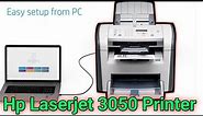 How to HP LaserJet 3050 All-in-One Printer Software and Driver setup and install without cd 2022.