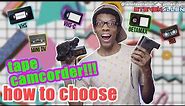 How To Choose The BEST Camcorder - Vintage Tape in 2021 | VHS - VHS-C - Video8 - MiniDV Tutorial