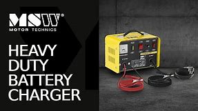 Heavy Duty Battery Charger MSW Motor Technics S-CHARGER-20A | Product presentation