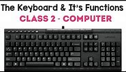 The Keyboard & it's functions ( CBSE Grade I & II )