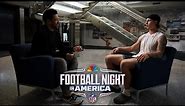 Chicago Bears' Tyson Bagent is 'controlling the controllables' (FULL INTERVIEW) | FNIA | NFL on NBC