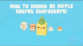 Crossy Road 'Piffle' Update - How To Unlock All New Secret Characters!