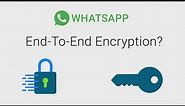 End To End Encryption | Explained |