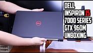 Dell Inspiron 15 7000 Series (i7559-763BLK) | GTX 960M Gaming Laptop | Unboxing