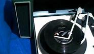 Sears Silvertone Stereo Record player In Working condition